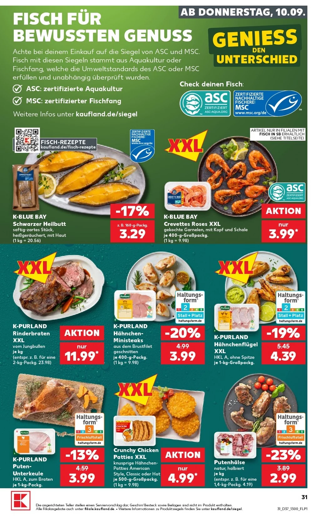 kaufland Prospekt september 10 16 31