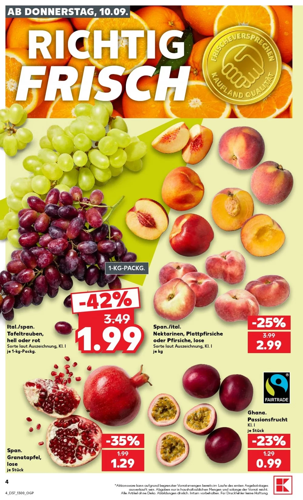 kaufland Prospekt september 10 16 4
