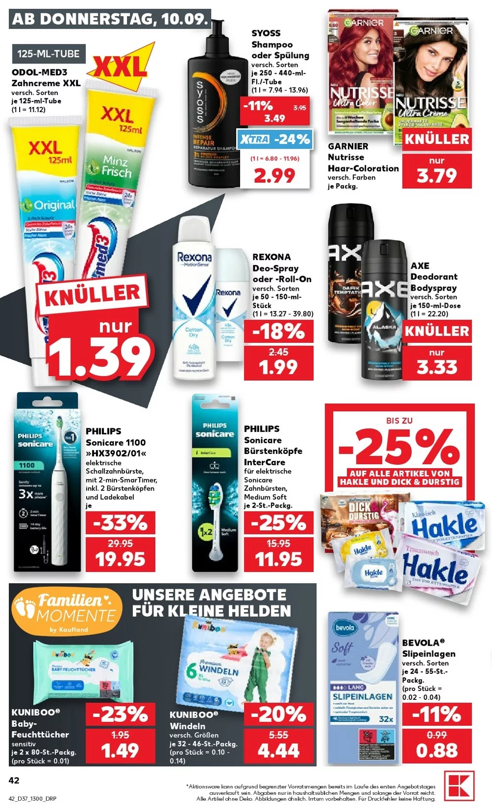 kaufland Prospekt september 10 16 42