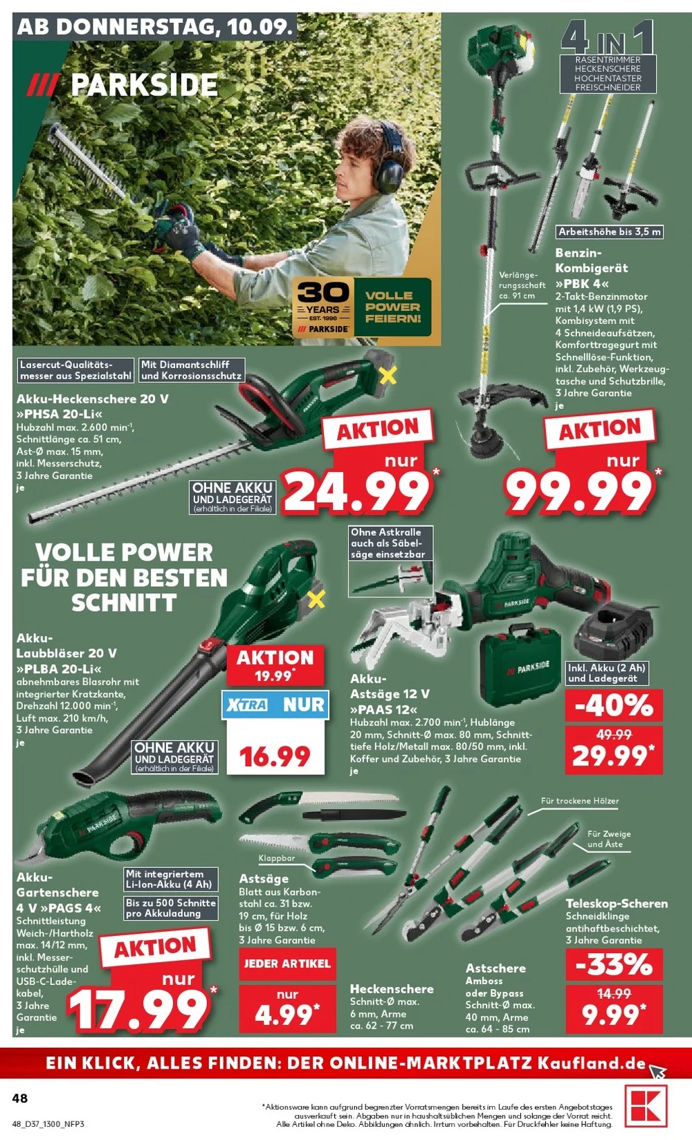 kaufland Prospekt september 10 16 48