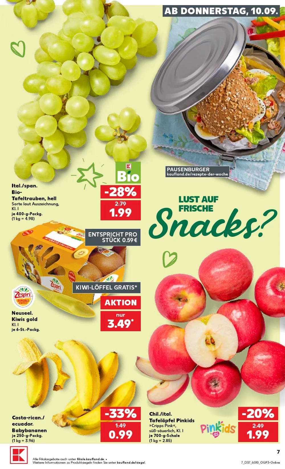 kaufland Prospekt september 10 16 7