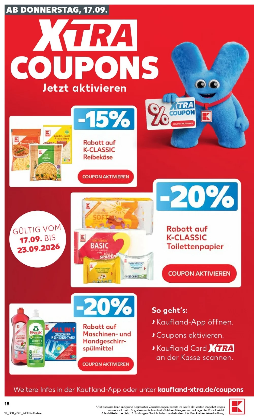 kaufland prospekt september 17 23 18