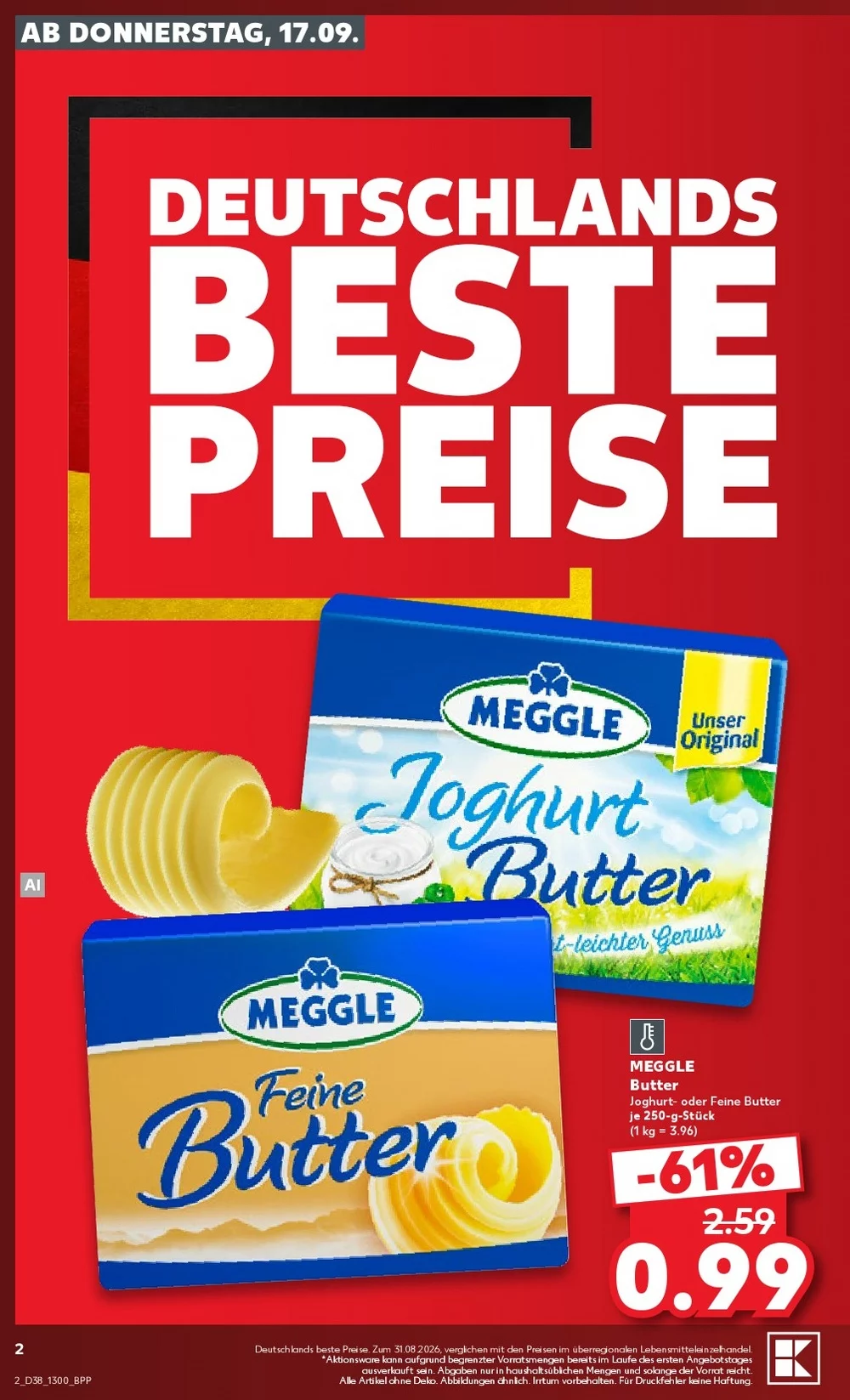 Kaufland Prospekt Aktuell ab 17.09.2026 | Nächste Woche Online Blättern 2 kaufland prospekt september 17 23 2