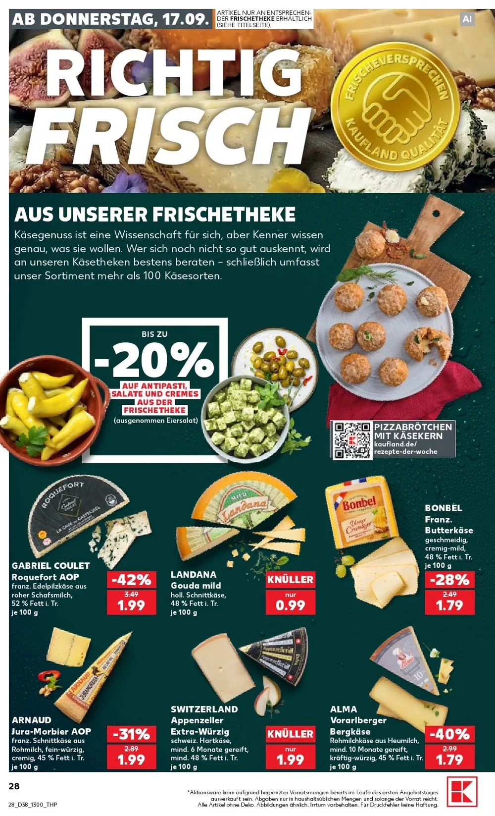 kaufland prospekt september 17 23 28