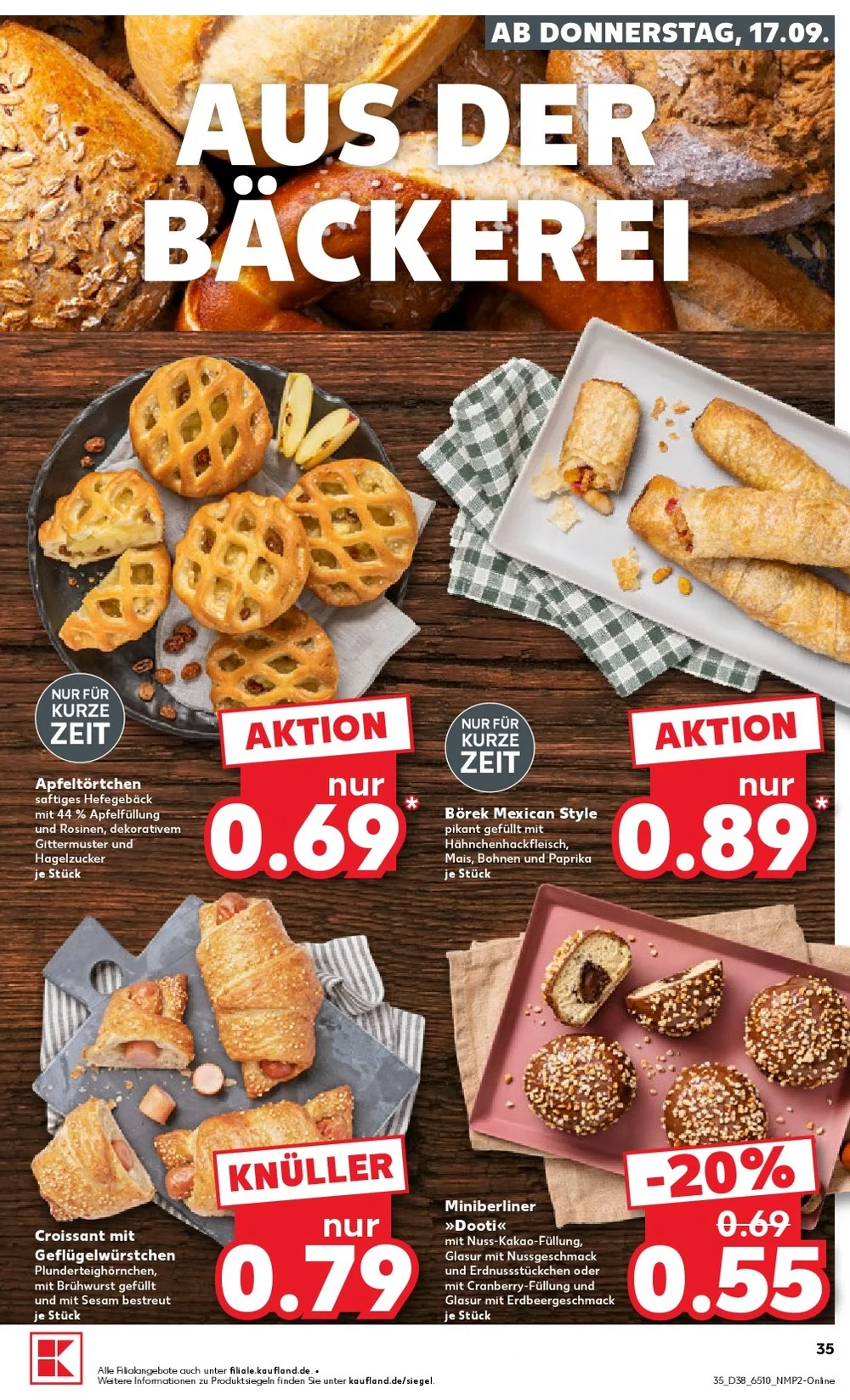 kaufland prospekt september 17 23 35