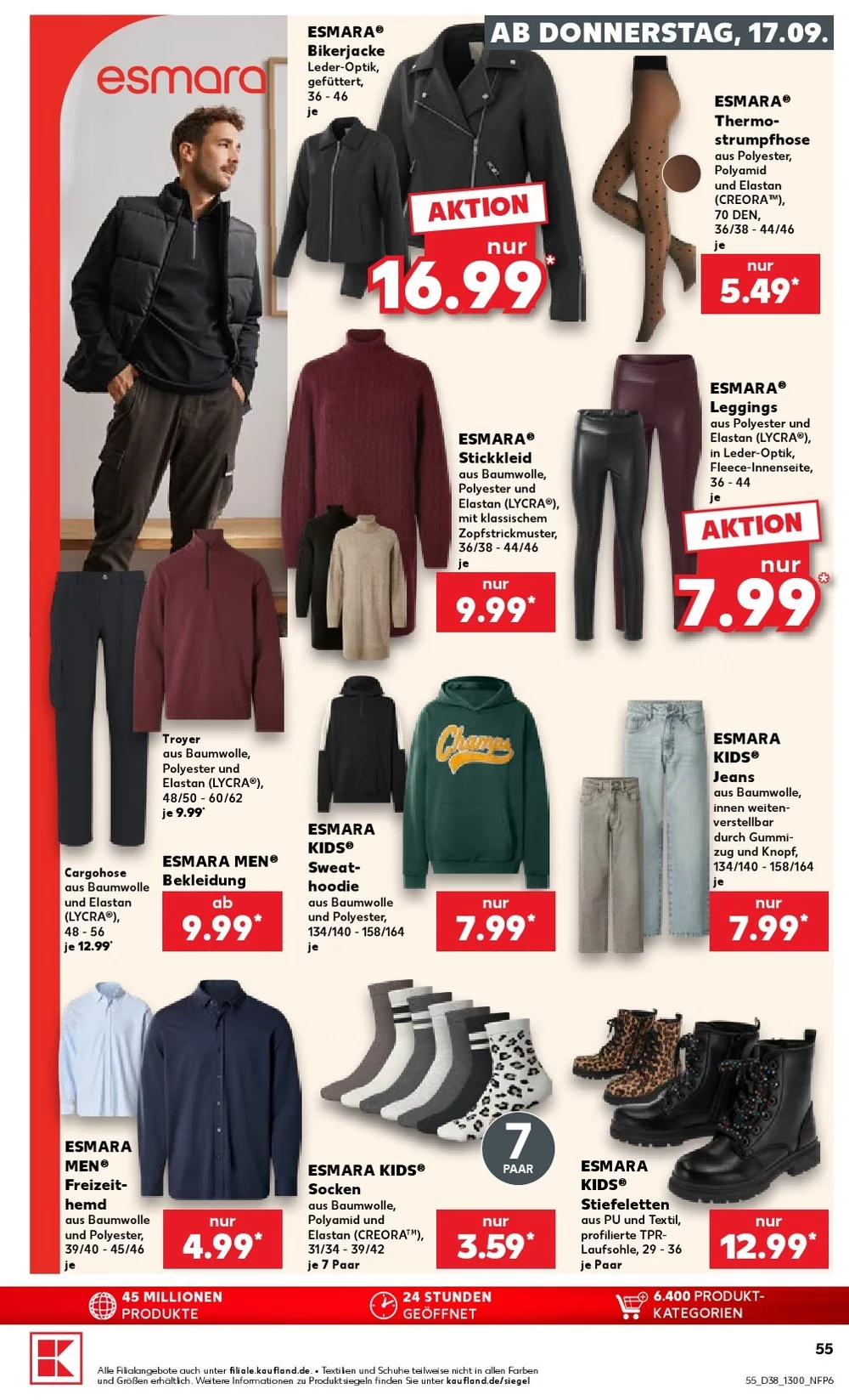 kaufland prospekt september 17 23 55