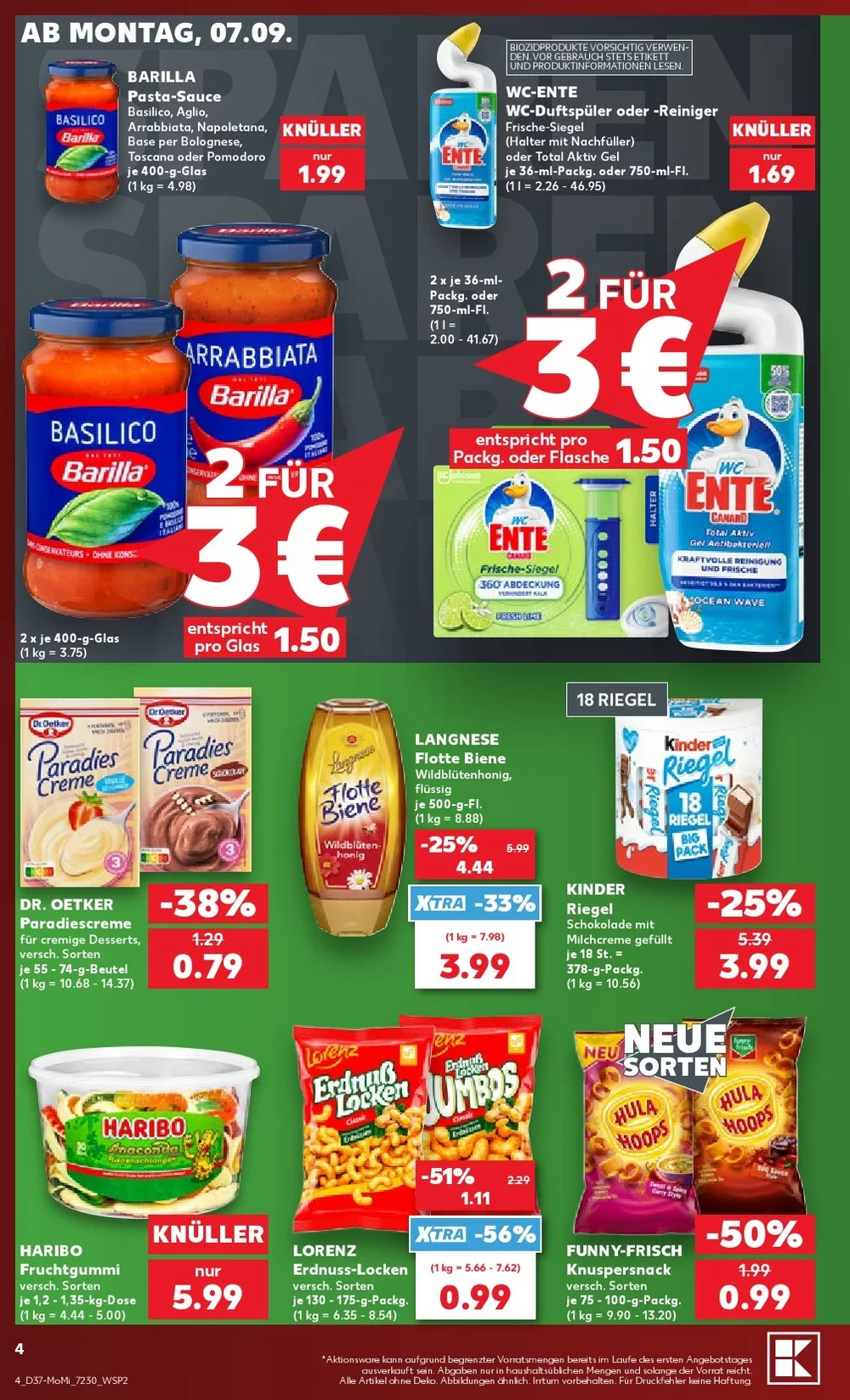 kaufland prospekt september 7 12 4