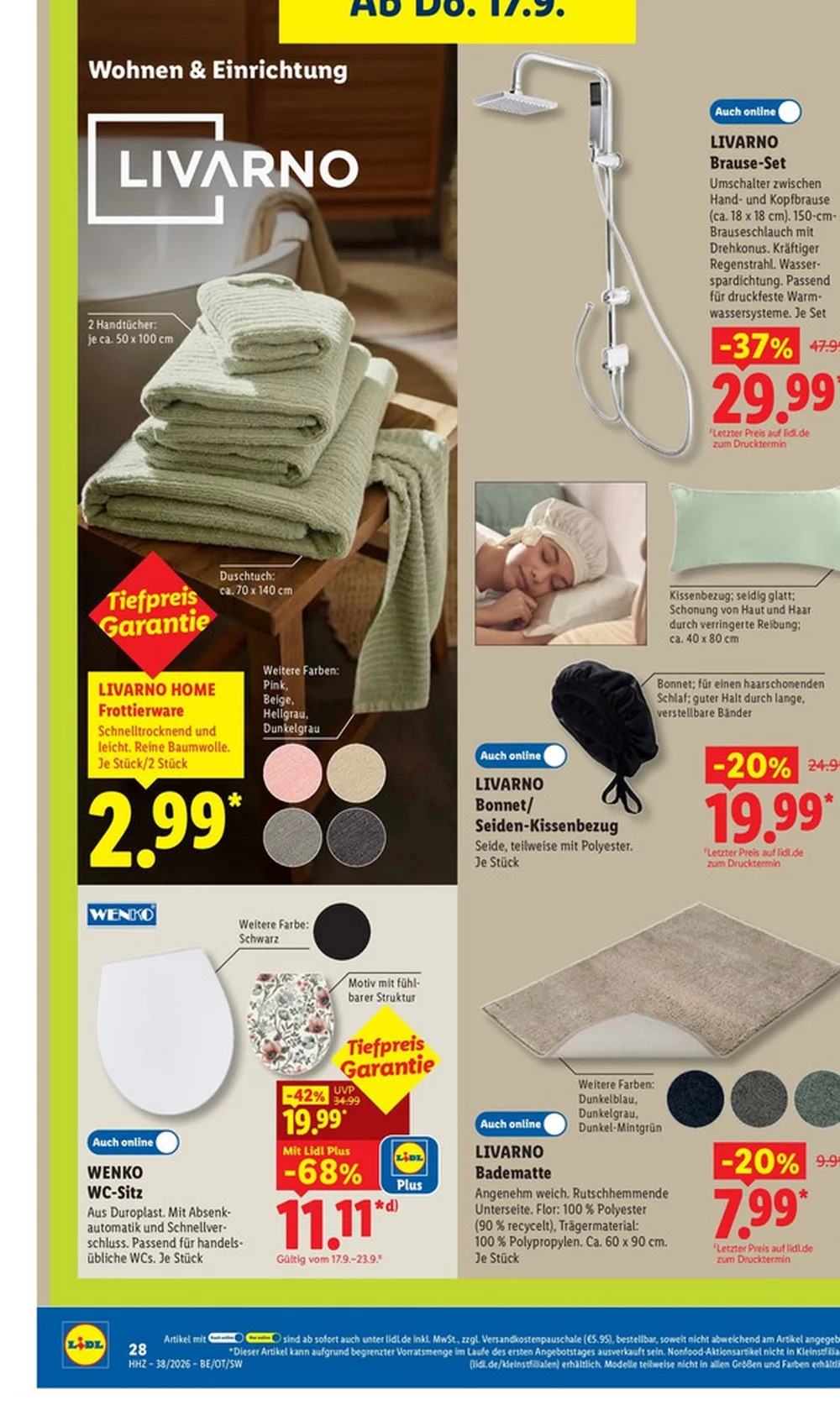 lidl prospekt september 14 19 48