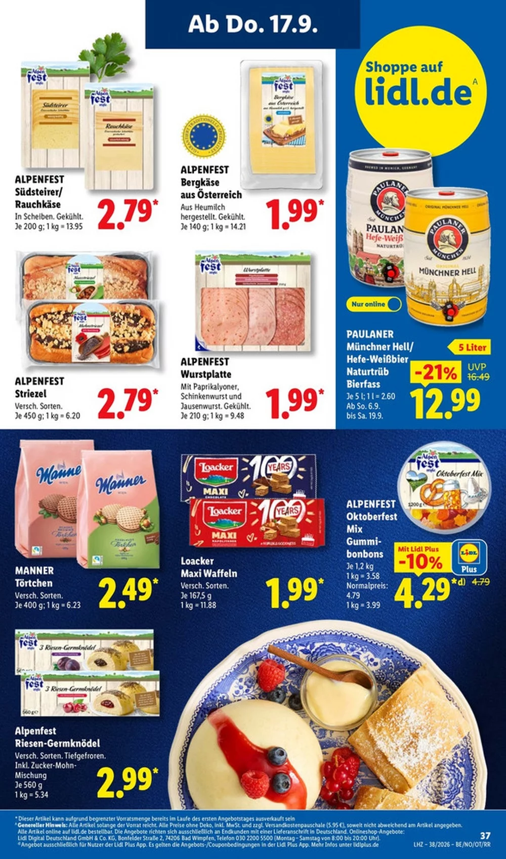 lidl prospekt september 14 19 61