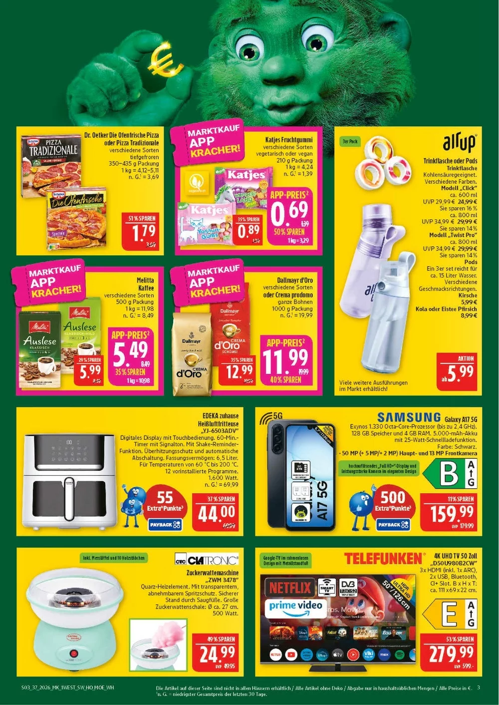 Marktkauf Prospekt Nord Aktuell ab 21.09.2026 | Nächste Woche Online Blättern 3 marktkrauf hof prospekt september 7 12 3
