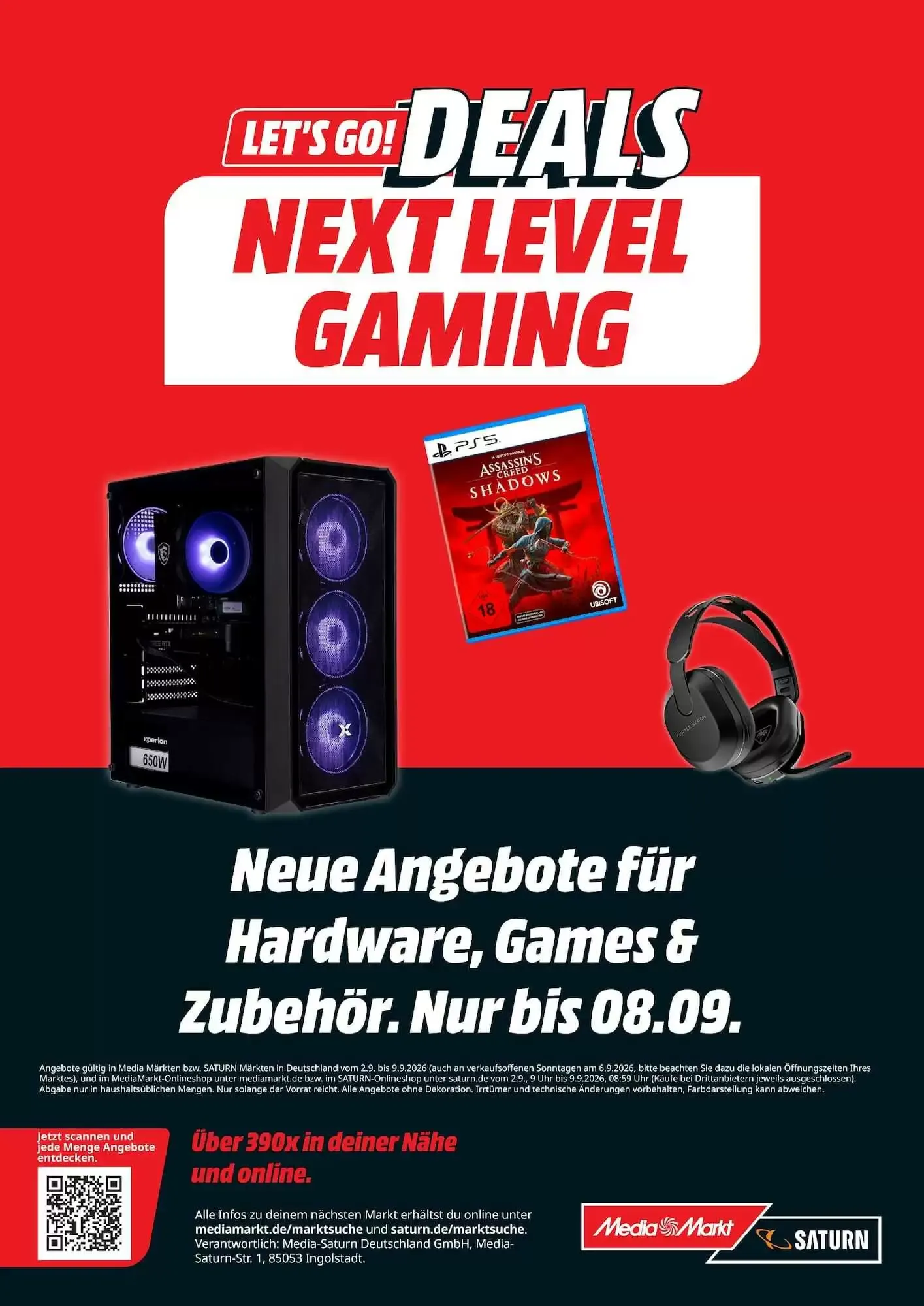 MediaMarkt Prospekt Aktuell ab 16.09.2026 | Nächste Woche Online Blättern 1 mediamarkt prospekt kw-37