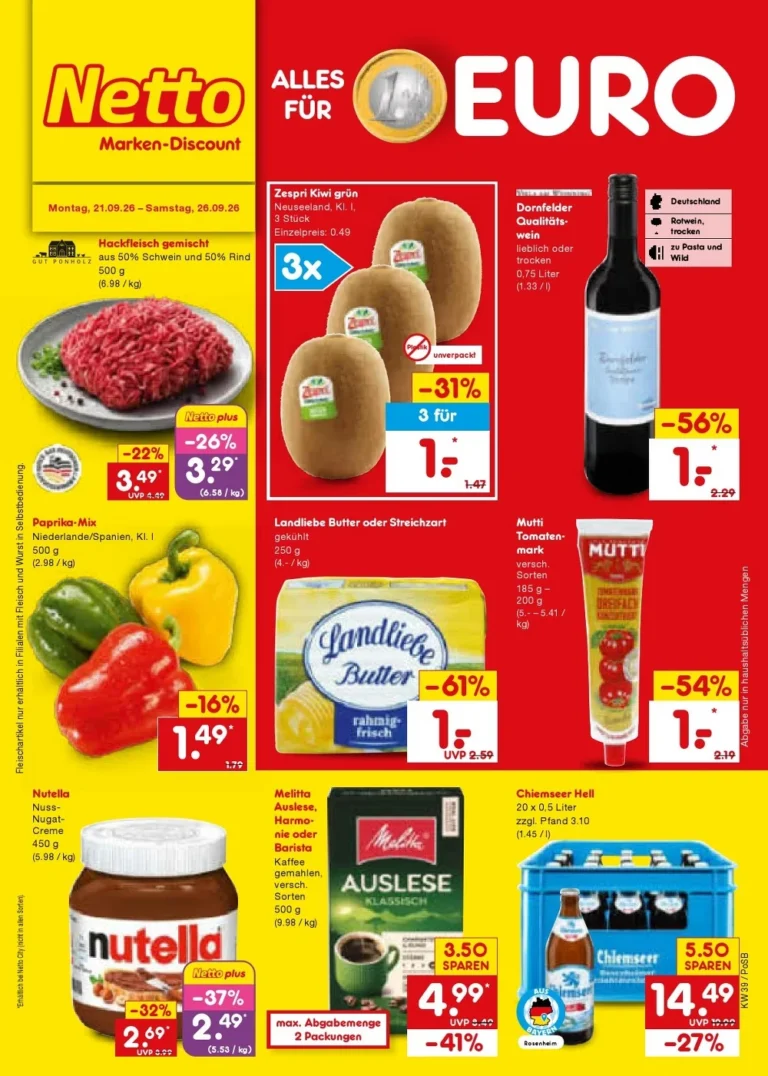 netto marken prospekt september 21 26 1 1