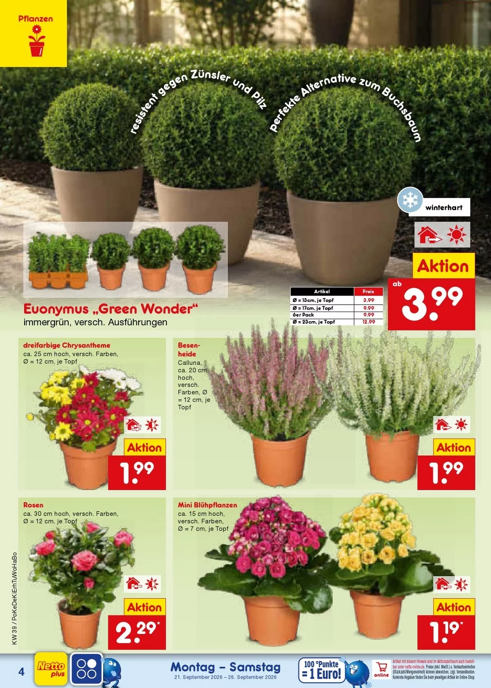 Netto Marken-Discount Prospekt 21.09.2026 | Nächste Woche Online Blättern 4 netto marken prospekt september 21 26 4 1