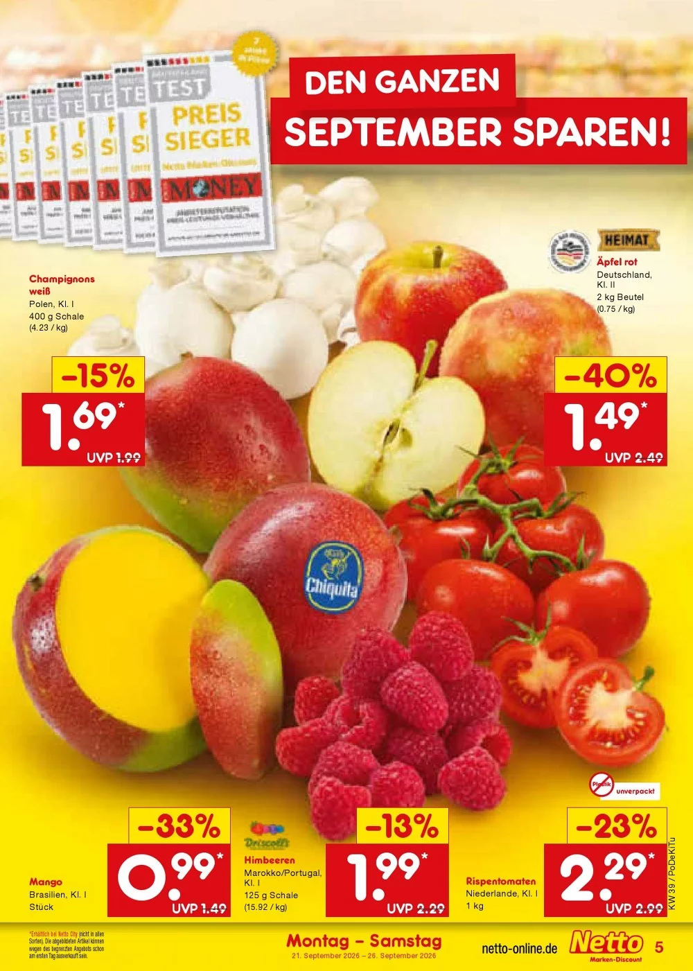netto marken prospekt september 21 26 5 1