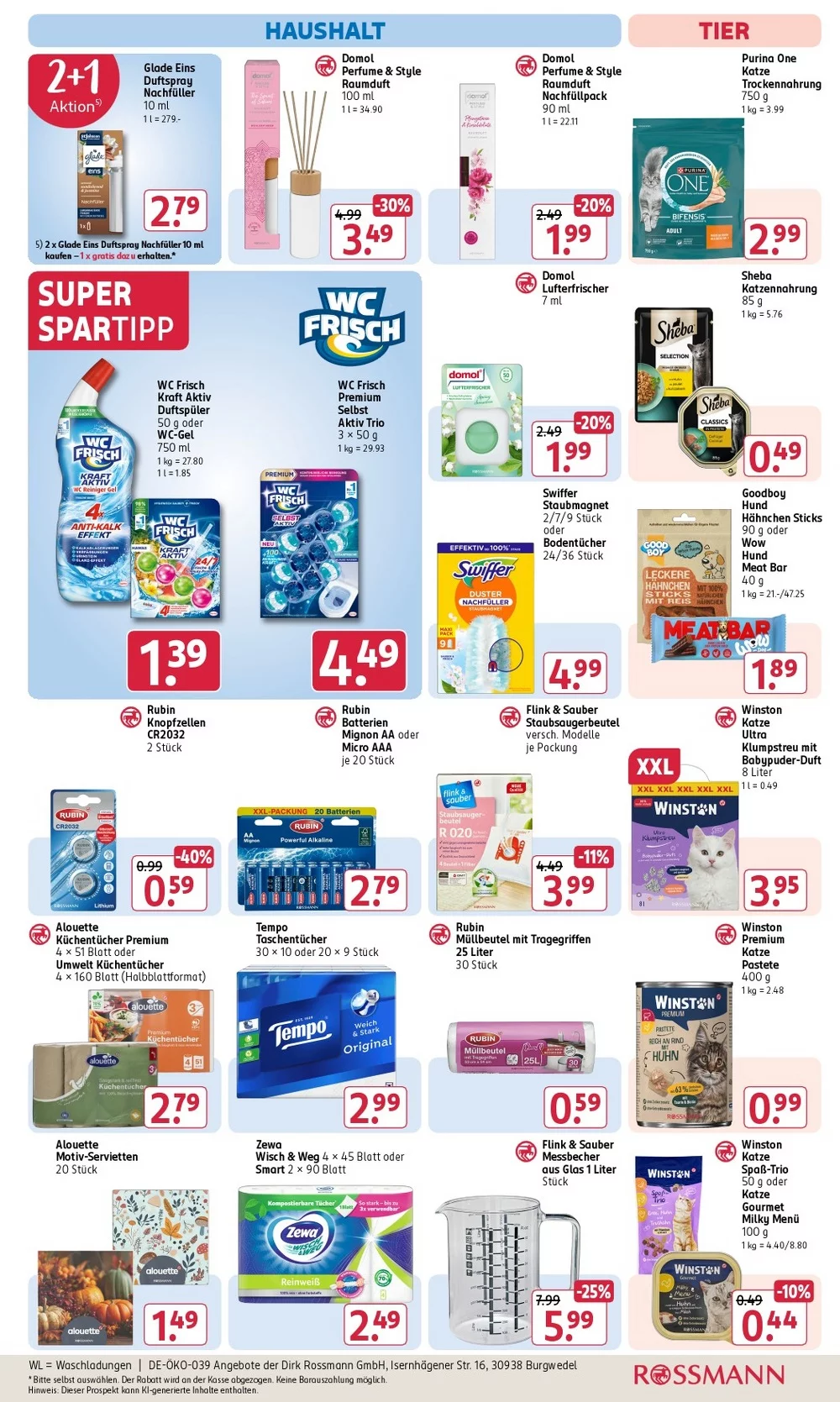 rossmann prospekt september 14 18 16