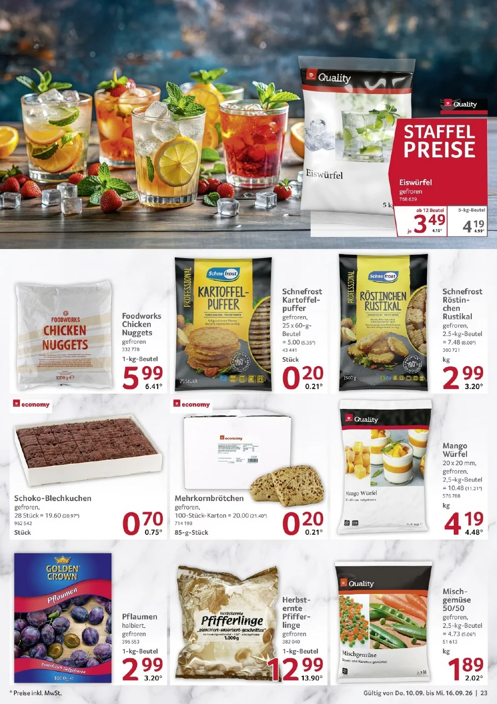 selgros food prospekt september 10 16 23