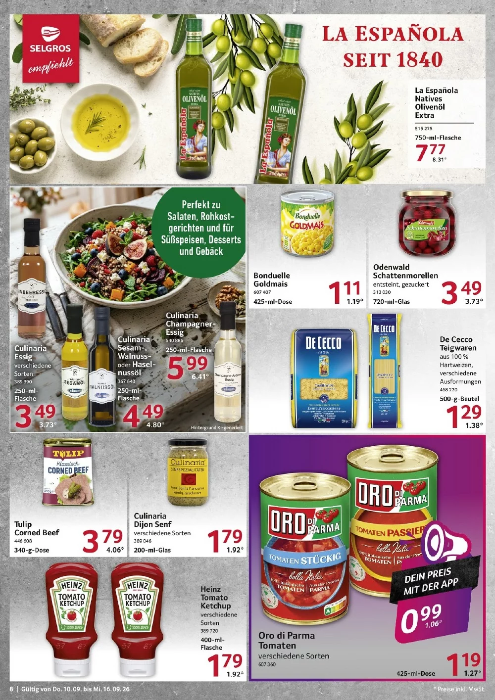 selgros food prospekt september 10 16 8