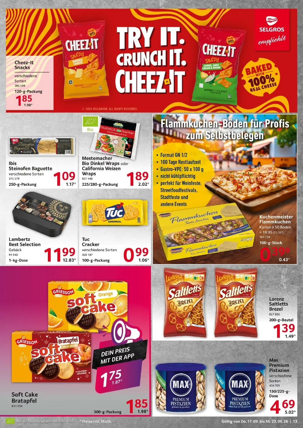 selgros food prospekt september 17 23 13