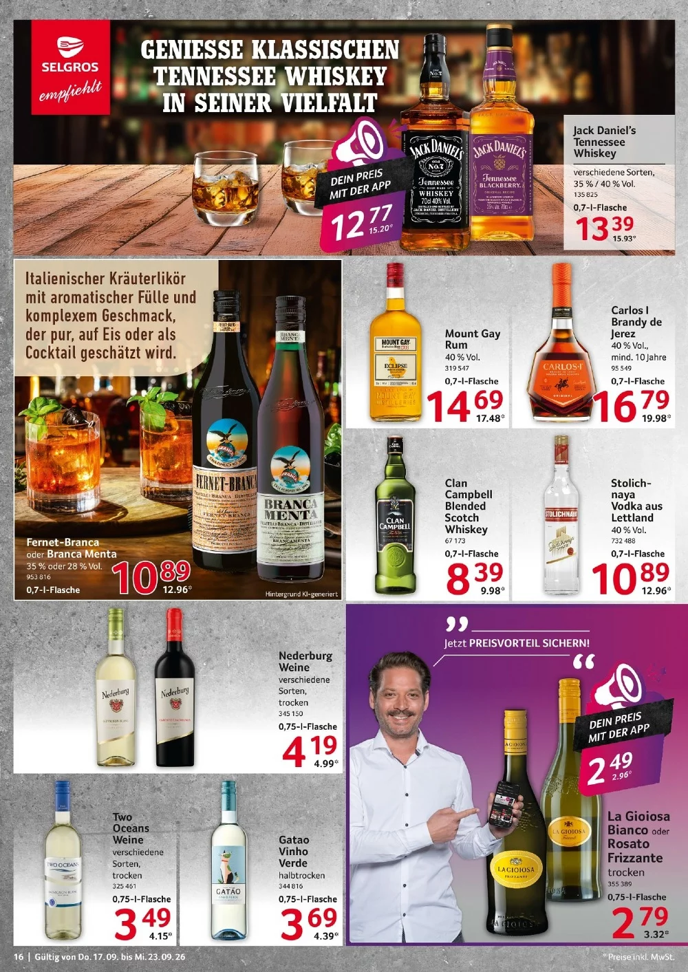selgros food prospekt september 17 23 16