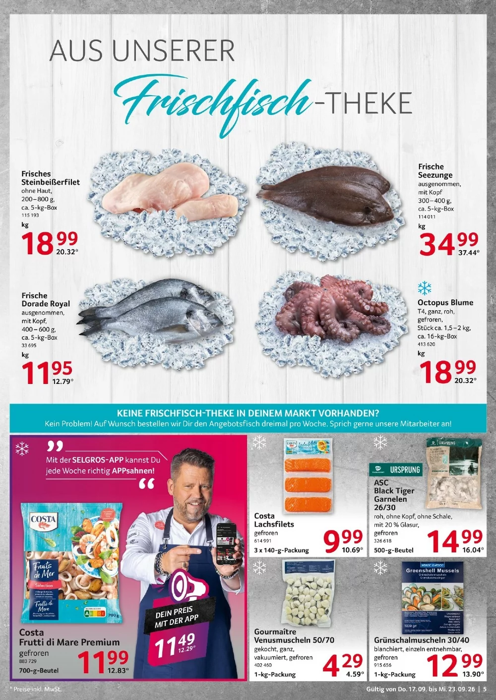 selgros food prospekt september 17 23 5