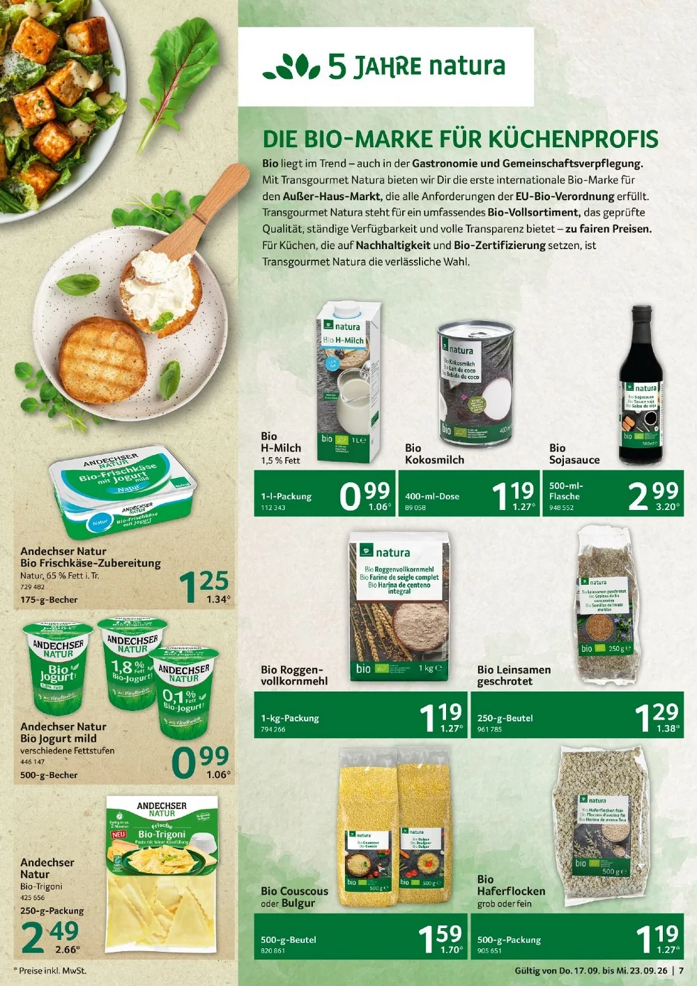 selgros food prospekt september 17 23 7