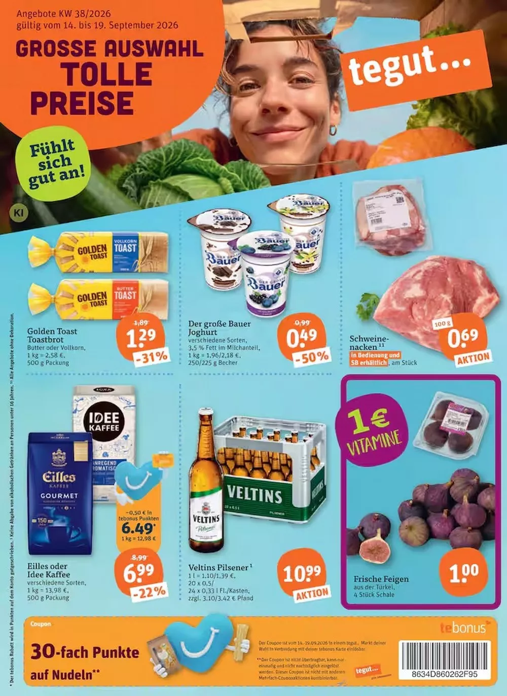 Tegut Prospekt Aktuell ab 14.09.2026 | NĂ€chste Woche 3 tegut prospekt sept 14 19 3