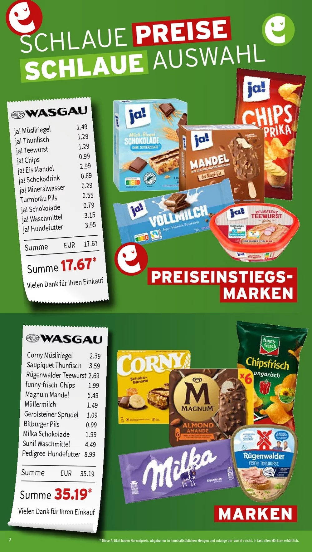 Wasgau Prospekt Aktuell ab 14.09.2026 | Nächste Woche Online Blättern 2 wasgau prospekt september 14 19 2
