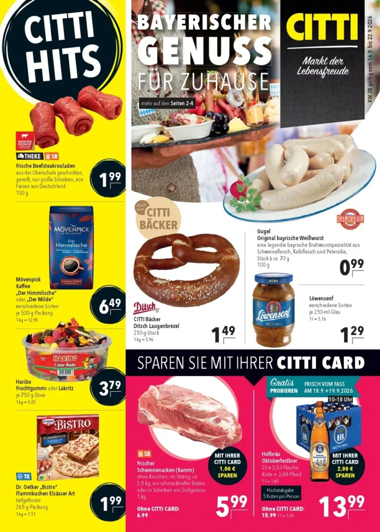 citti markt prospekt kw-38