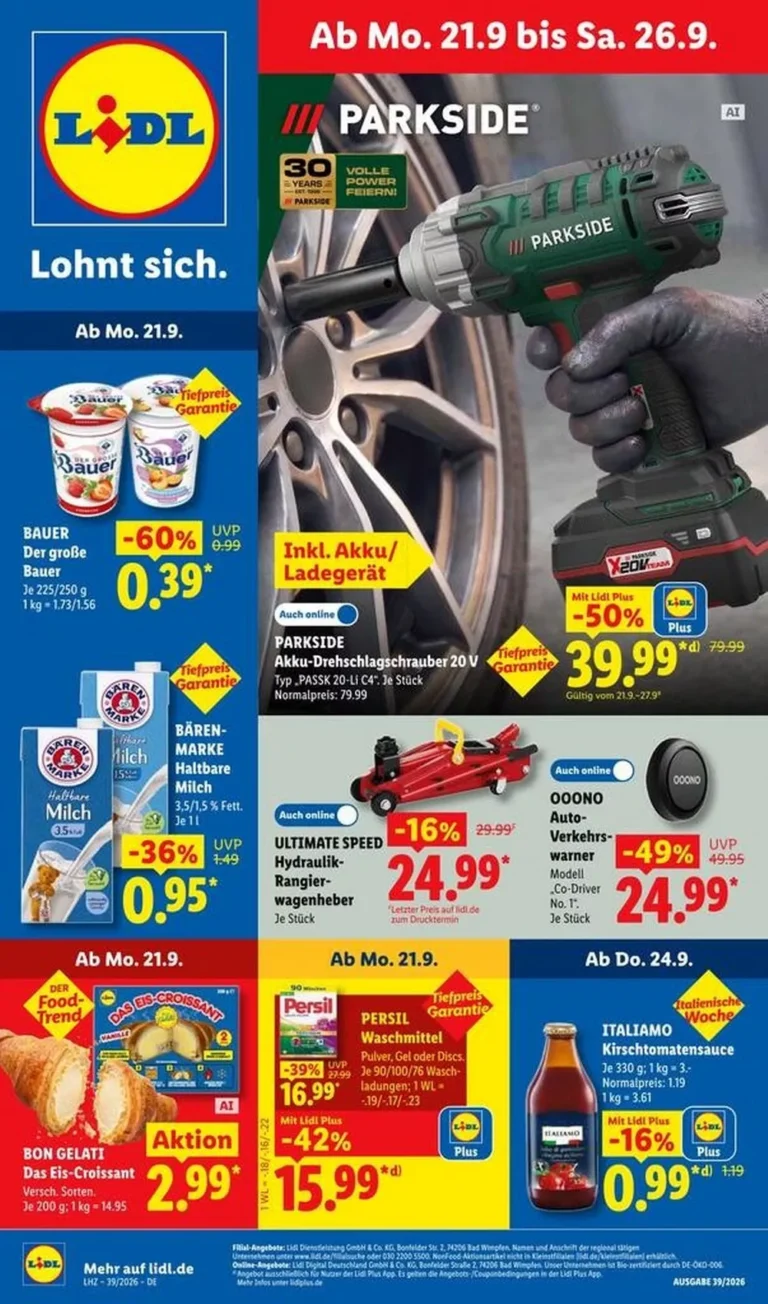 lidl prospekt kw-39 aktuell