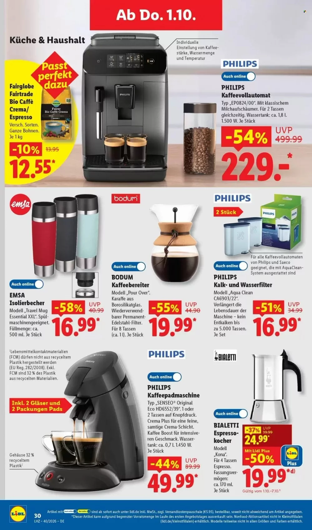 lidl prospekt september 28 october 3 22