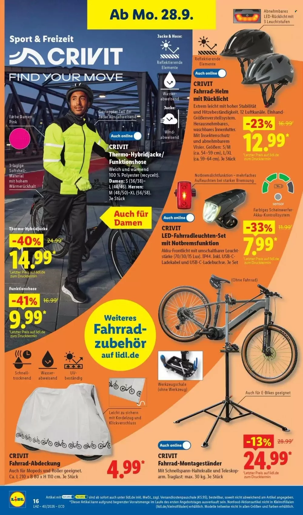 lidl prospekt september 28 october 3 8