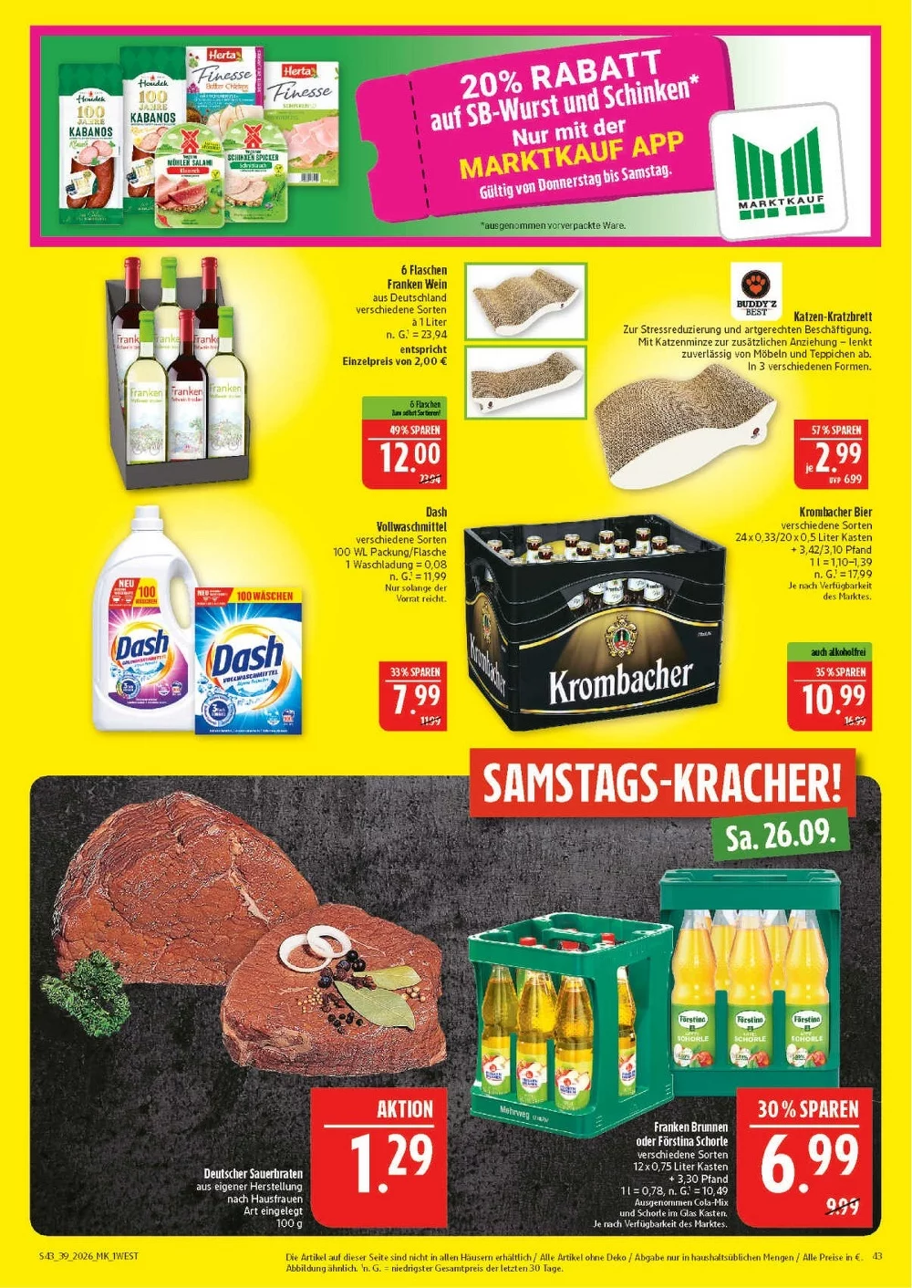 marktkrauf hof prospekt september 21 26 43